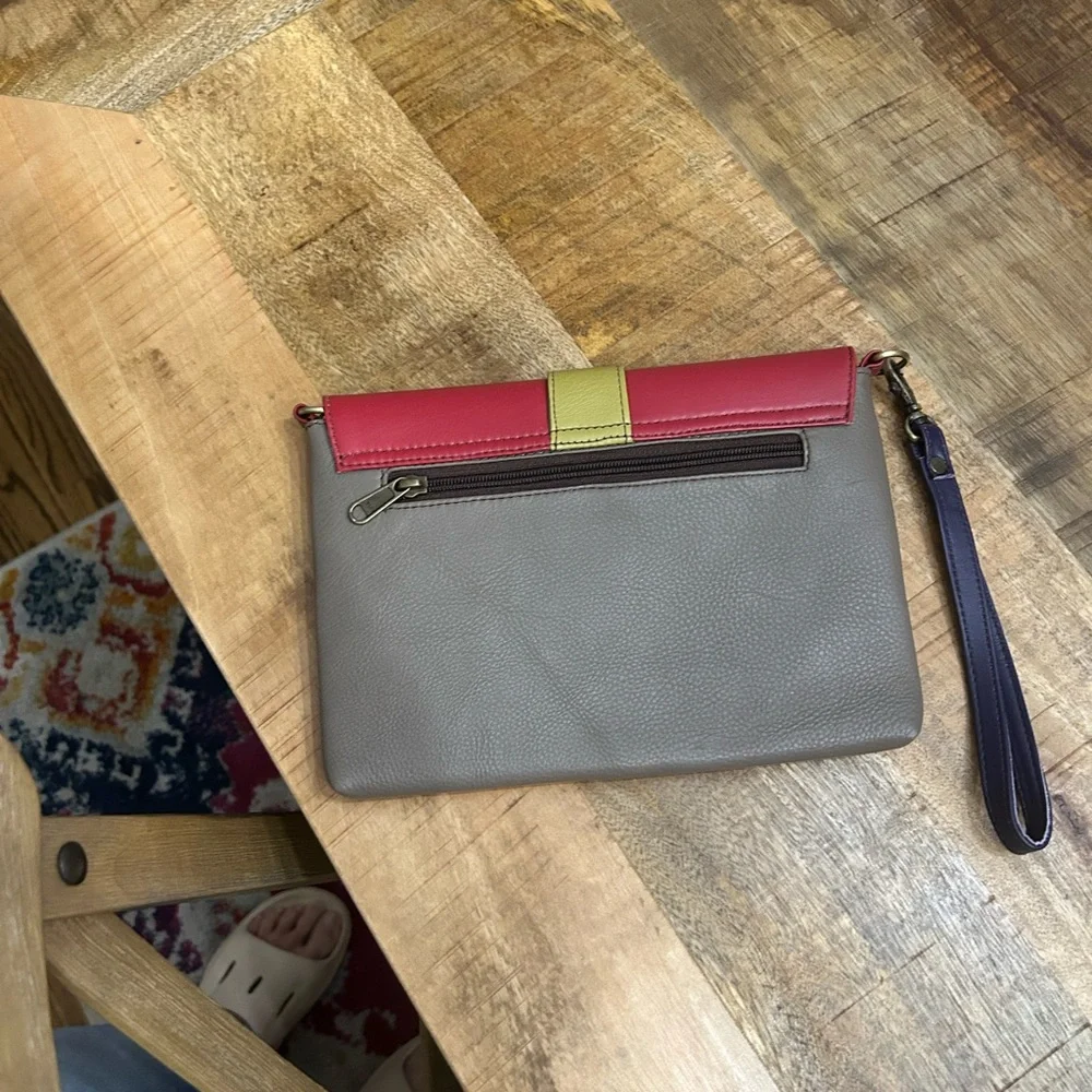 Soruka recycled leather handbag. Excellent condition. - Picture 3 of 7